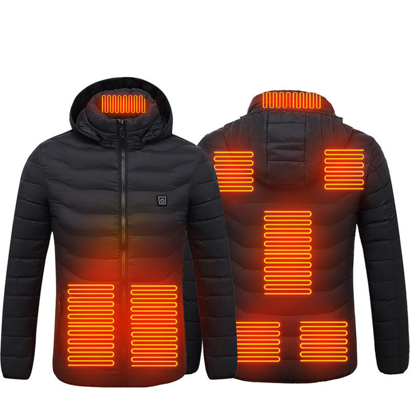 Men Heated Puffer Electric Heating Jacket