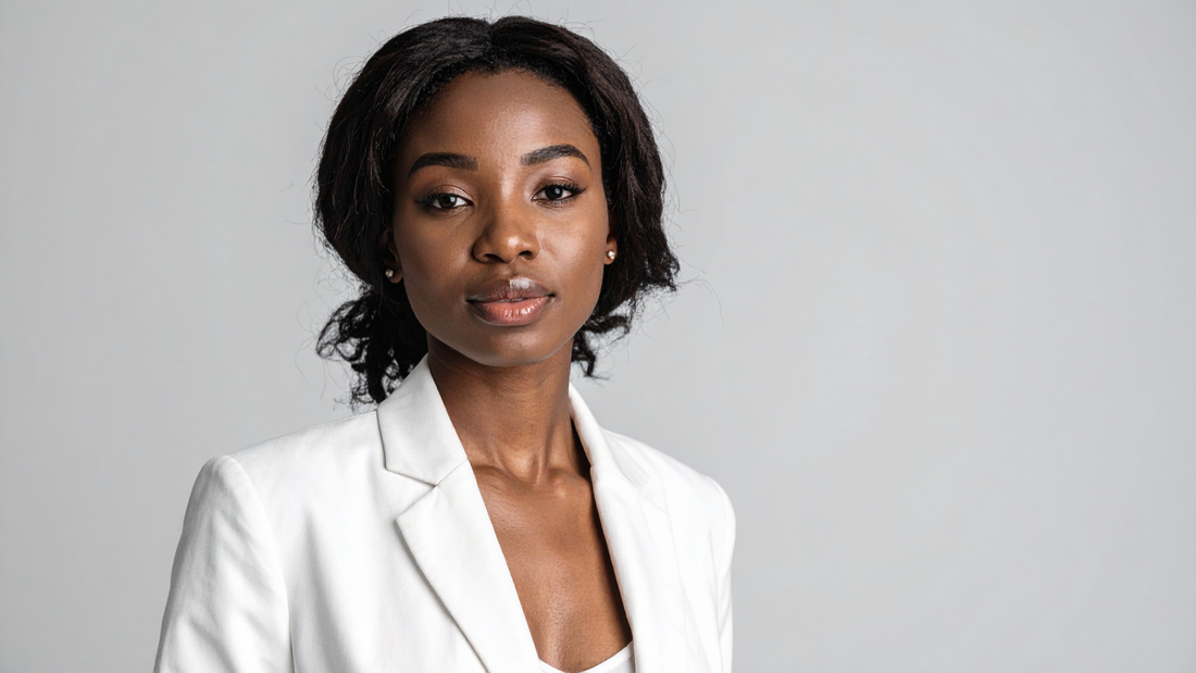 Woman looking confident after choosing to set healthy personal boundaries.