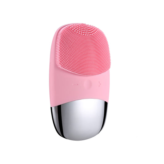 Mini Silicone Electric Face Cleansing Skin Massager Brush