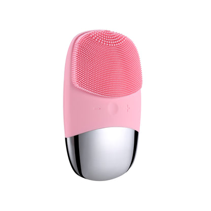 Mini Silicone Electric Face Cleansing Skin Massager Brush