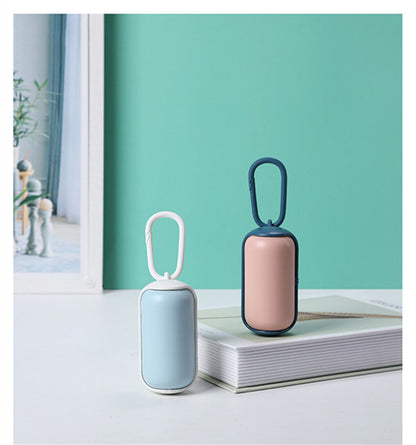 Portable Poop Bag Holder W/ Carrier Dispenser