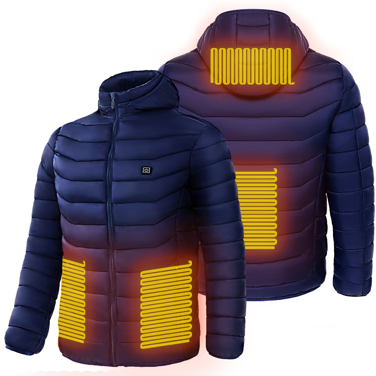 Men Heated Puffer Electric Heating Jacket