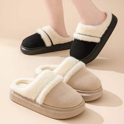 Fashion Warm Cotton Slippers For Women
