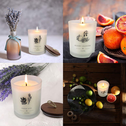 Scented Soy Candles (2 pcs Jar Candles)