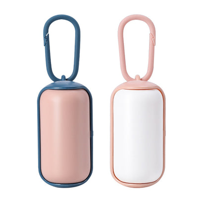 Portable Poop Bag Holder W/ Carrier Dispenser