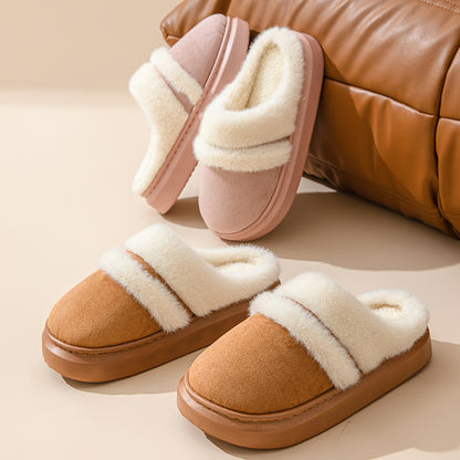 Fashion Warm Cotton Slippers For Women
