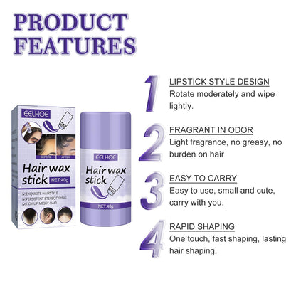 EELHOE Hair Wax Stick For Polishing Hair