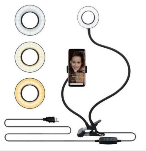 LED Adjustable Makeup Ring Light