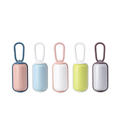 Portable Poop Bag Holder W/ Carrier Dispenser