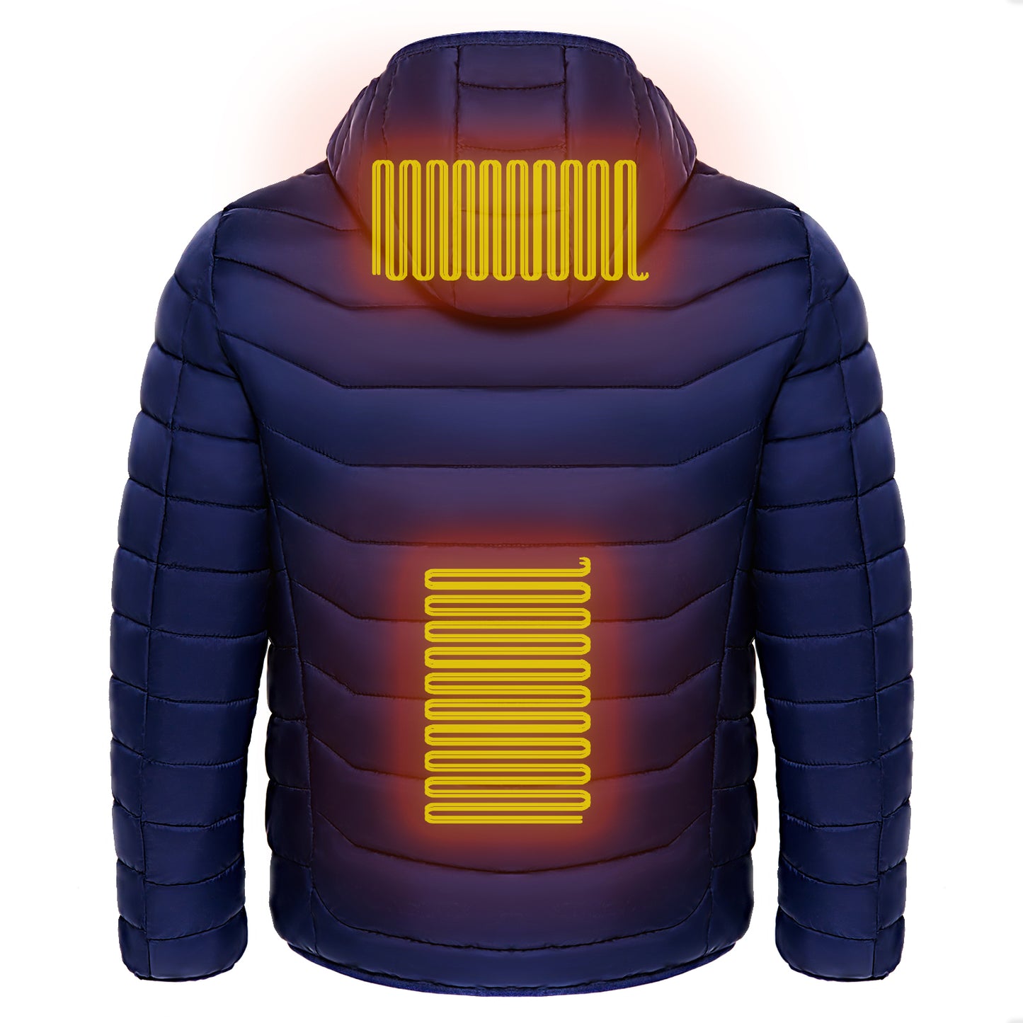 Men Heated Puffer Electric Heating Jacket