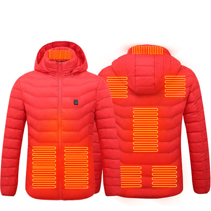 Men Heated Puffer Electric Heating Jacket