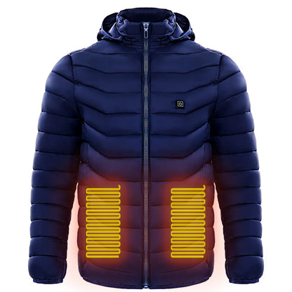 Men Heated Puffer Electric Heating Jacket