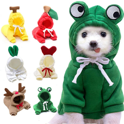 Cute Fruit Hoodies For Small Dogs and Cats