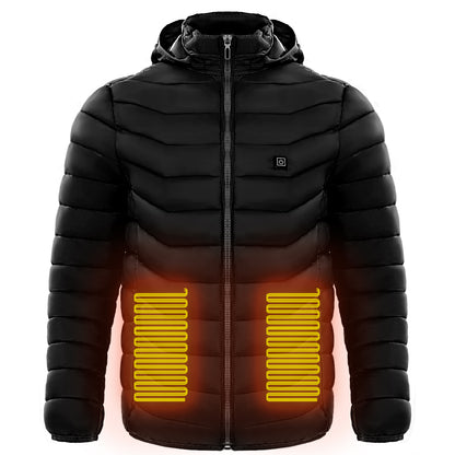 Men Heated Puffer Electric Heating Jacket