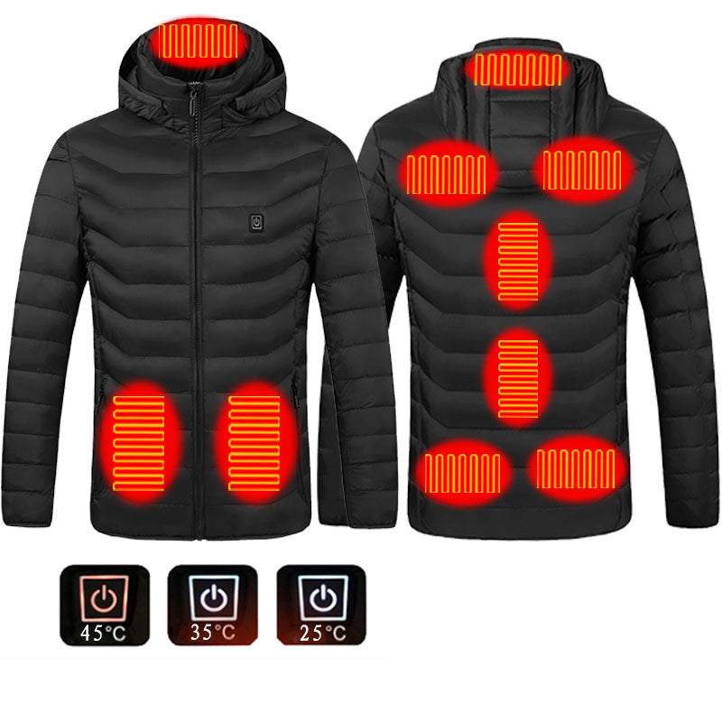 Men Heated Puffer Electric Heating Jacket