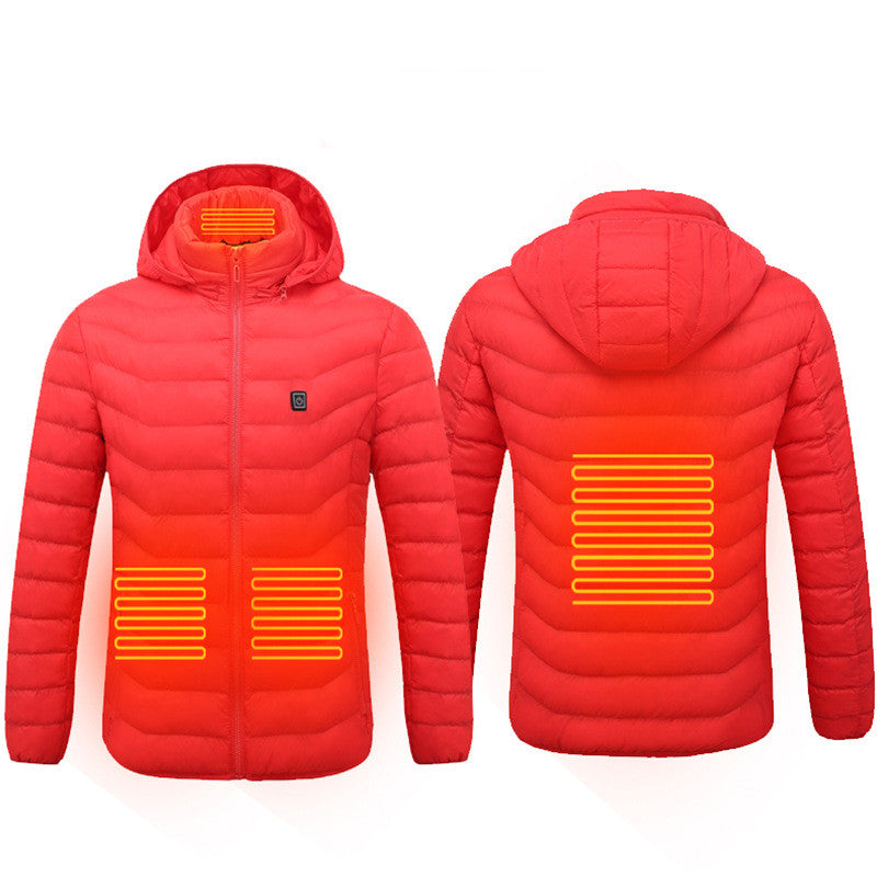 Men Heated Puffer Electric Heating Jacket