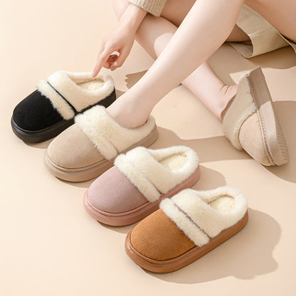 Fashion Warm Cotton Slippers For Women