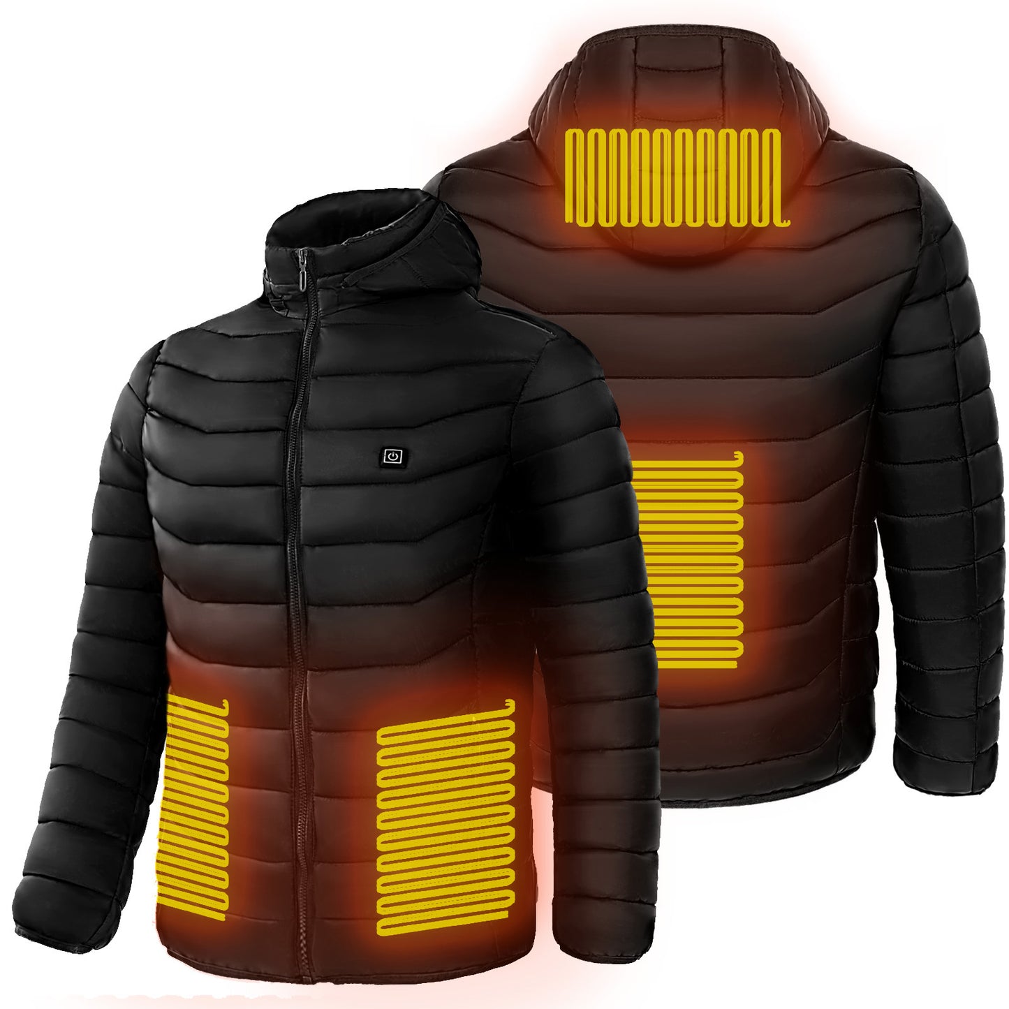 Men Heated Puffer Electric Heating Jacket