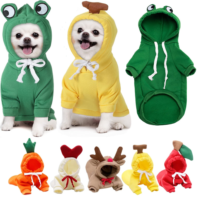 Cute Fruit Hoodies For Small Dogs and Cats
