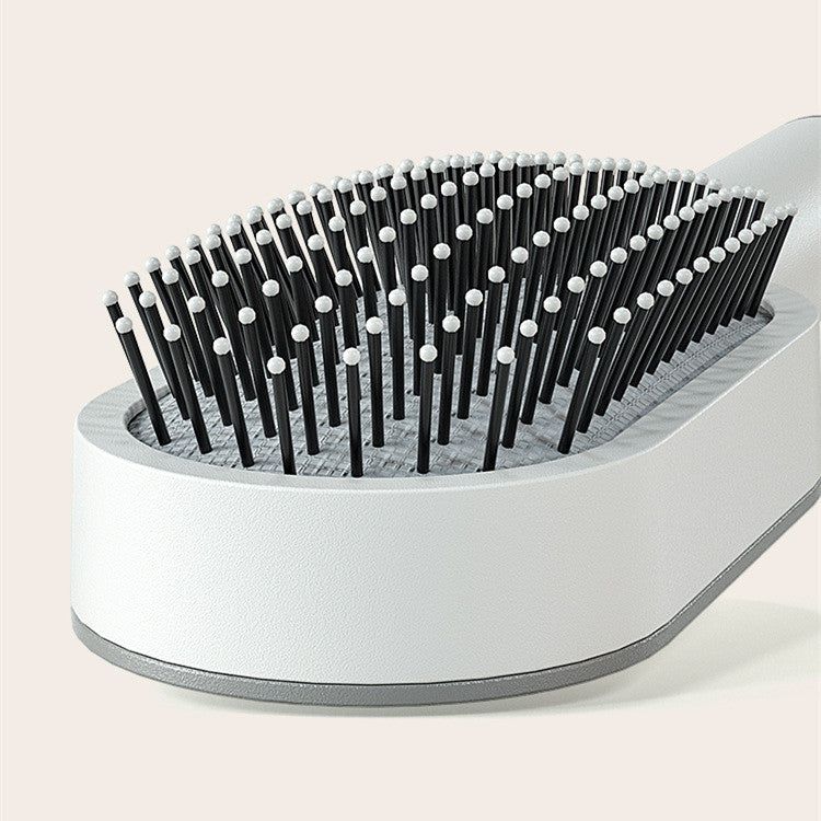 Self Cleaning Massage Scalp Comb Anti-Static Hair Brush