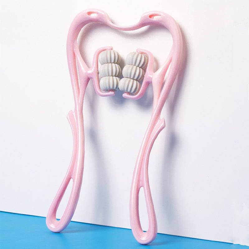 Multifunctional Six-Wheel Manual Neck Massager