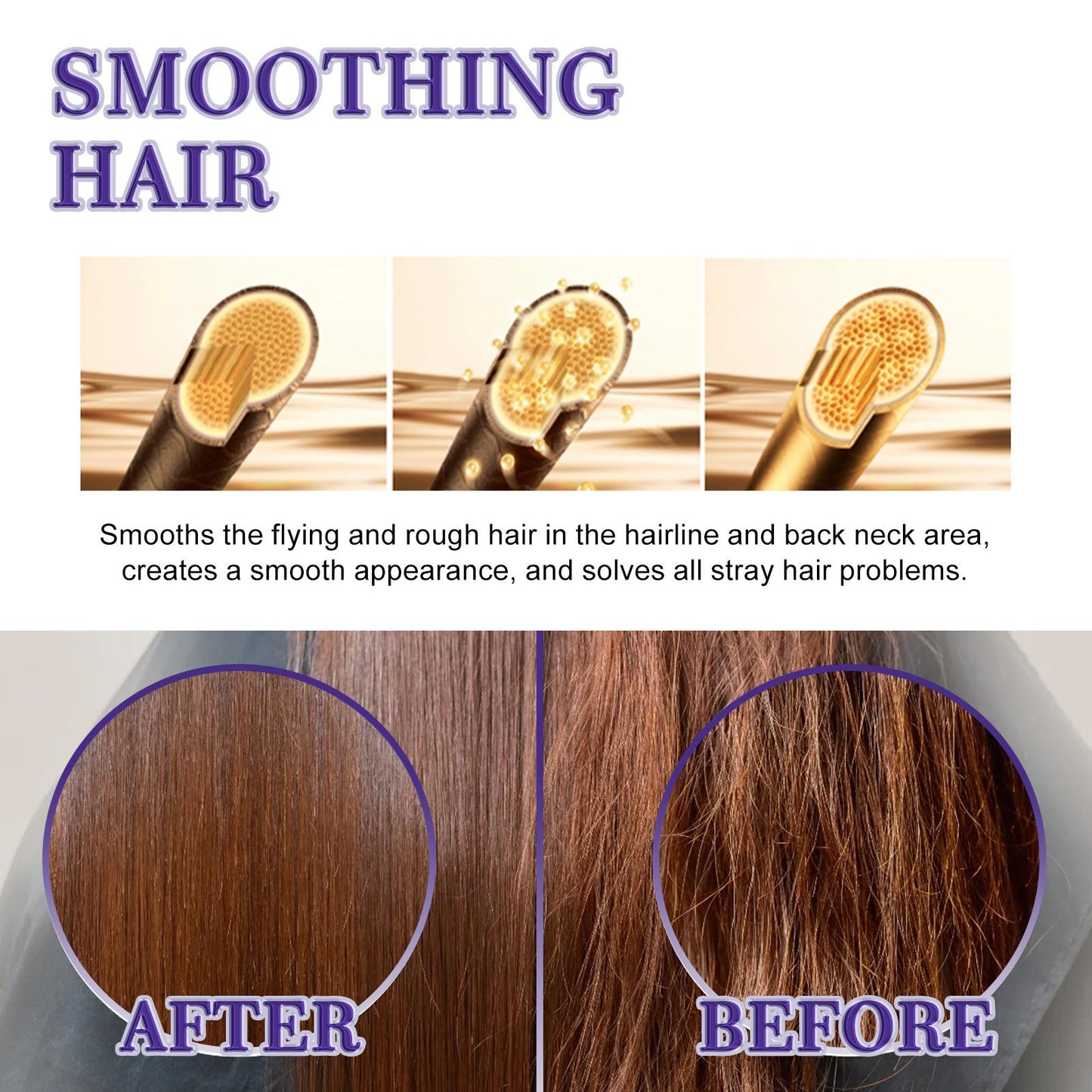 EELHOE Hair Wax Stick For Polishing Hair